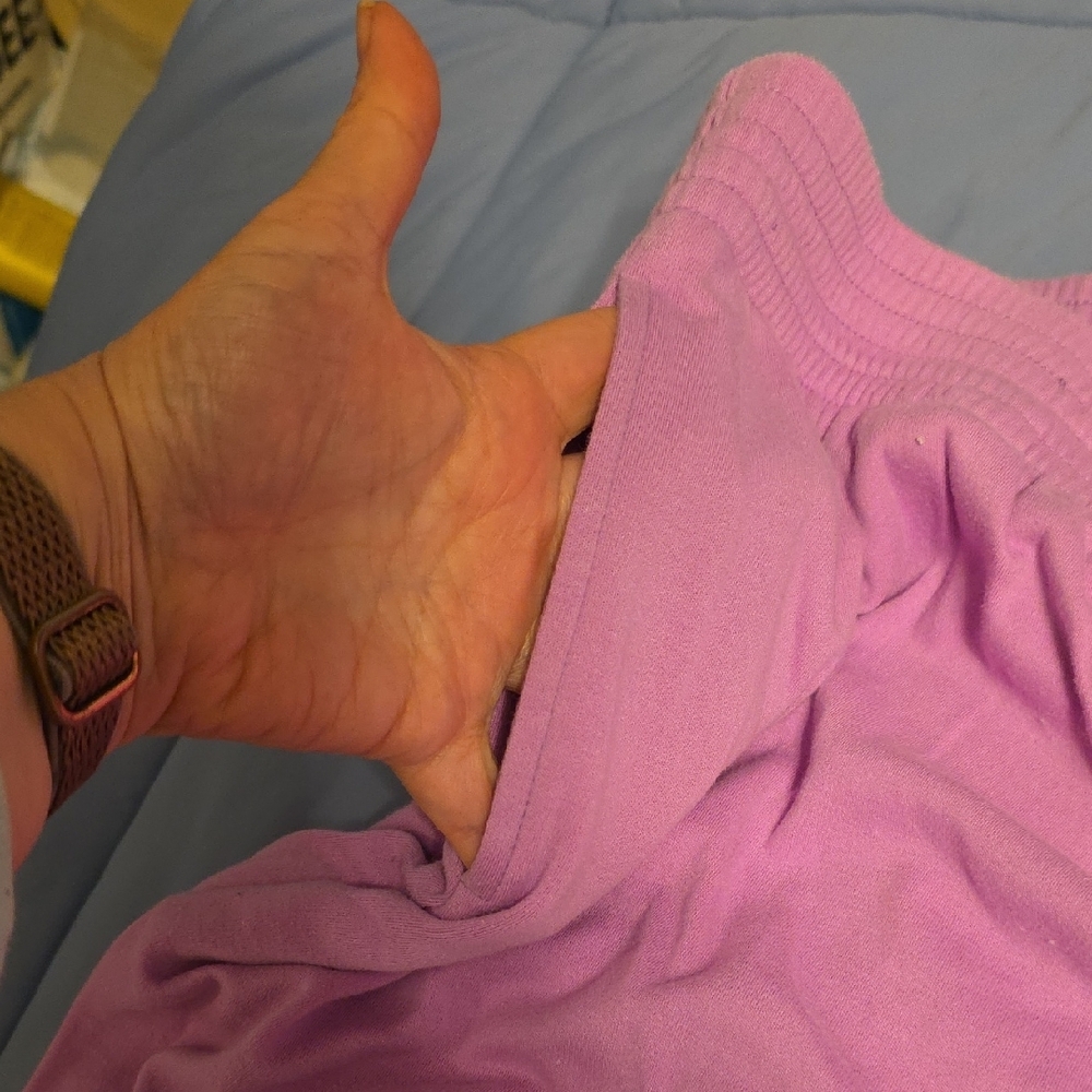 Woman Within Soft Pink Athletic Shorts - Picture 3 of 6